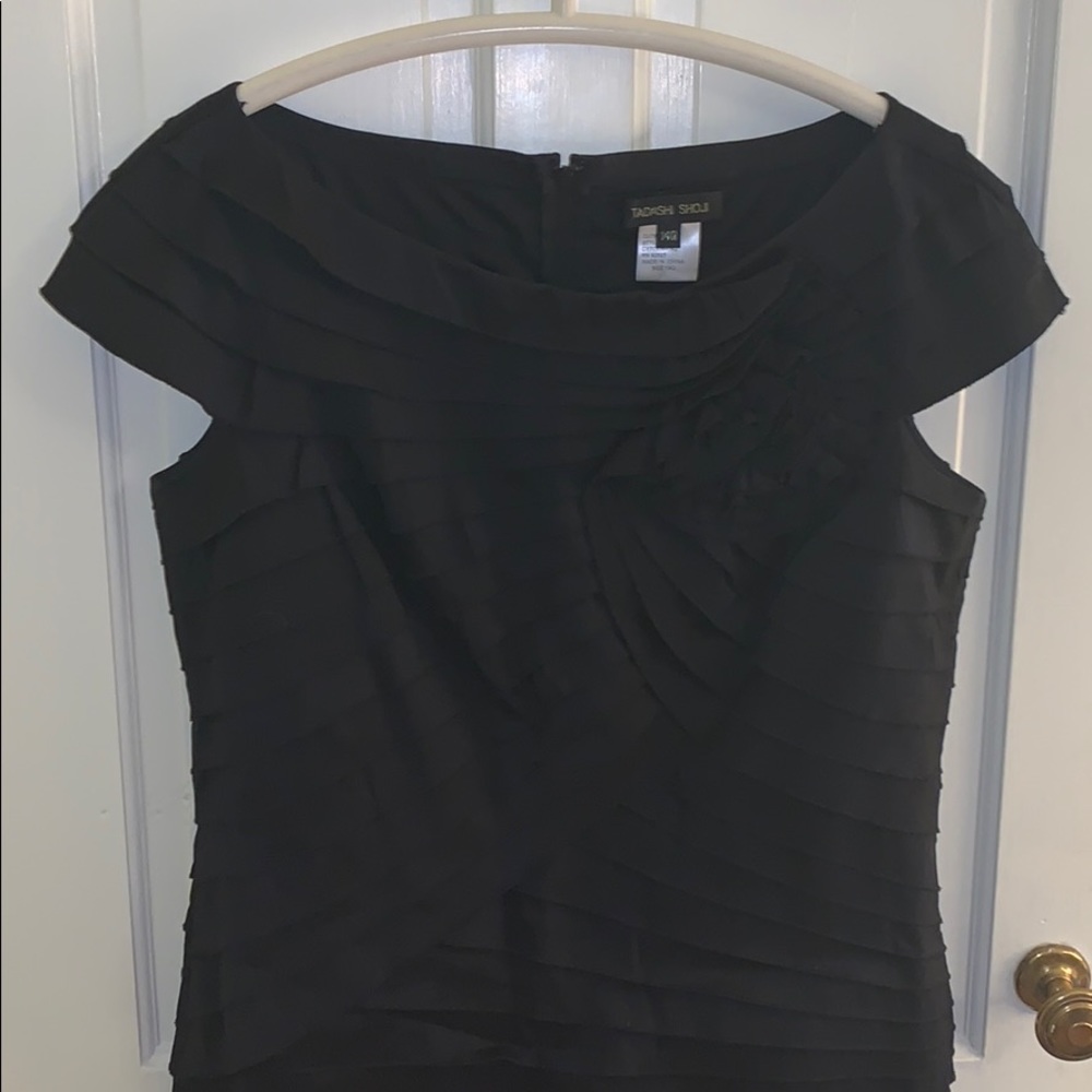 Tadashi Shoji Black Dress